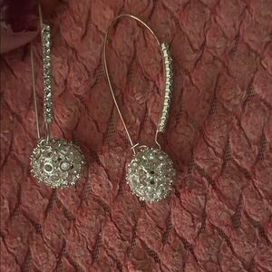 Elegant Silver Drop Earrings
